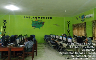 SMAN 1 Sebatik Tengah Gelar Simulasi Tes Kemampuan Akademik sebagai Persiapan Ujian TKA 2025